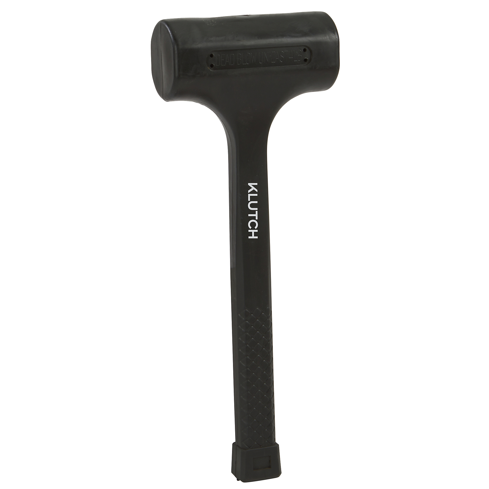 Klutch 4-Lb. Dead Blow Hammer, 15.15in.L Fiberglass Handle